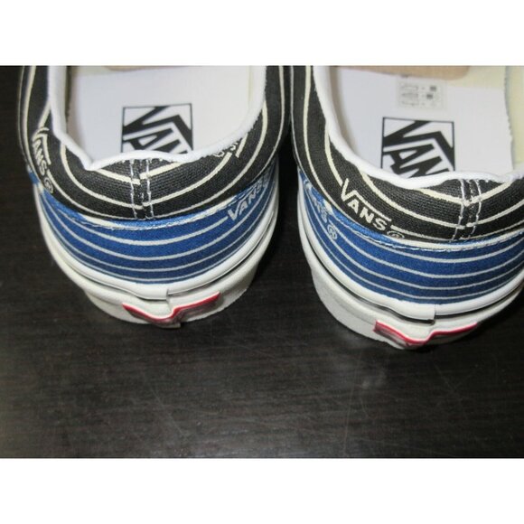 Vans Men's Era 95 Dx OG Stripes Anaheim Factory Black Blue shoes Size 8 NIB - Picture 5 of 5